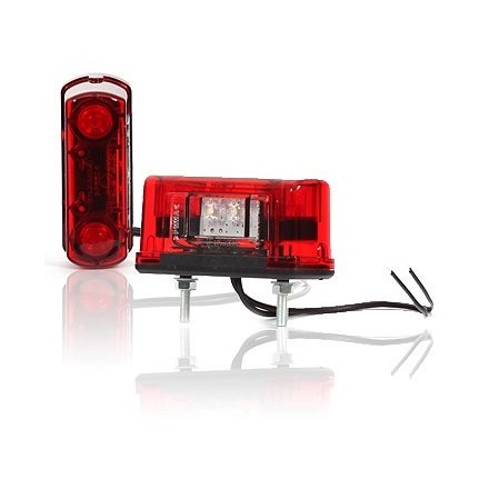 Lampa numar circulatie cu LED 12V-24V