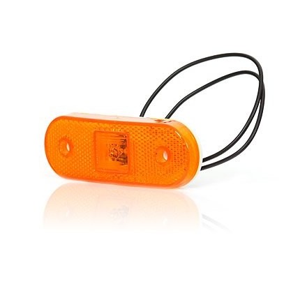 Lampa rotunjita de pozitie lateral cu LED 12V-24V