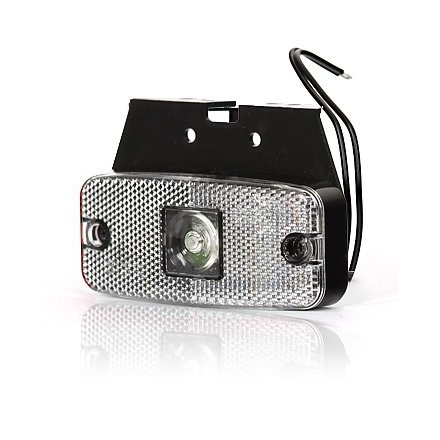 Lampa semirotunjita de pozitie fata cu LED 12V-24V