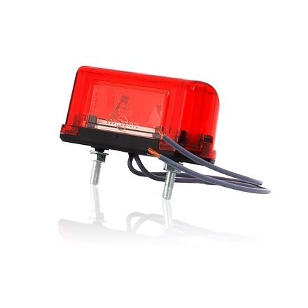 Lampa numar circulatie cu bec red
