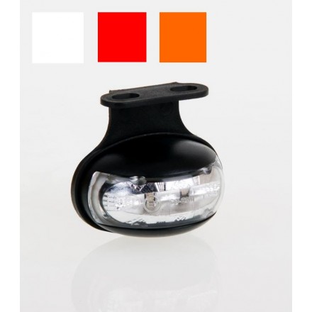 Lampa pozitie cu LED ovala cu suport