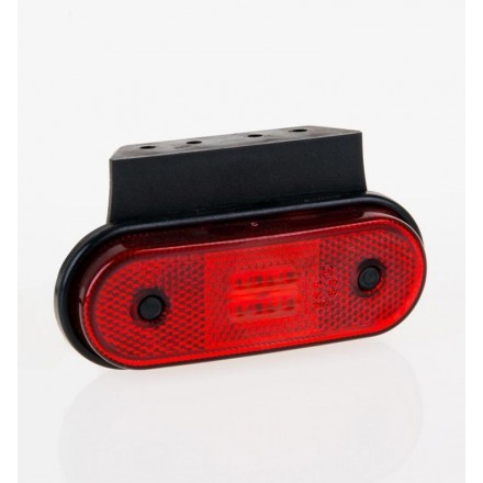 Lampa pozitie spate cu 6 LEDURI  FT rotunjit cu suport