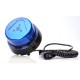Girofar cu LED albastru 12-24V
