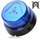 Girofar cu LED albastru 12-24V
