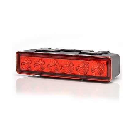 Lampa avertizare stroboscop LED RED 12v-24v