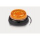 Girofar cu LED 2FUNCTII portocaliu 12-24V