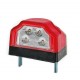 Lampa numar spate cu LED FT rosu