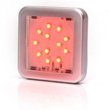 Lampa pozitie spate 12LED patrat