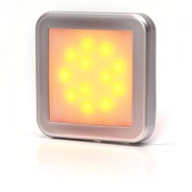 Lampa pozitie semiremorca laterala cu LED matt