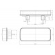 Lampa remorca LED NEON