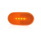 Lampa pozitie LED clips2 ORANGE 12-24V