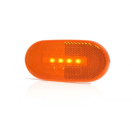 Lampa pozitie LED clips2 ORANGE 12-24V