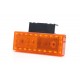 Lampa pozitie RECT1 LED 12-24V portocaliu