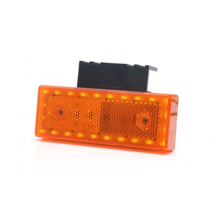 Lampa pozitie RECT1 LED 12-24V portocaliu
