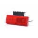 Lampa pozitie RECT1 LED RED 12-24V