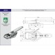 Contraplaca inchizator oblon remorca Z-01A 