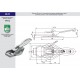 Contraplaca inchizator oblon remorca Z-01A 