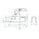 Cupla remorca 750 kg profil bara rotunda 35,50 mm SPP 