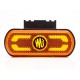 Lampa pozitie laterala LED 1598 ORANGE 12-24V