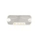 Lampa pozitie fata oval alb 4LED 12-24V