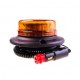 Girofar LED magnetic plat 12-24V 24W 