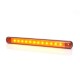 Lampa semnalizare intermintenta 12LED FLAT 12V-24V
