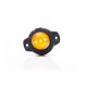 Lampa pozitie laterala LED lens 12V-24V, portocaliu