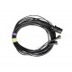 Instalatie electrica cablaj remorca remorca ASPOCK 4,5 m priza 7 PIN baioneta 2 x 5 PIN